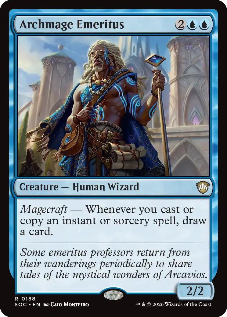 Image for Archmage Emeritus (188) (SOC) - Magic: The Gathering