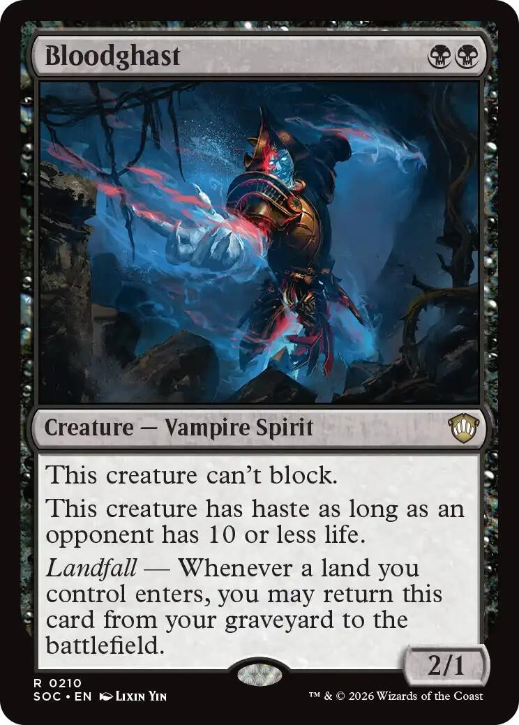 Image for Bloodghast (210) (SOC) - Magic: The Gathering