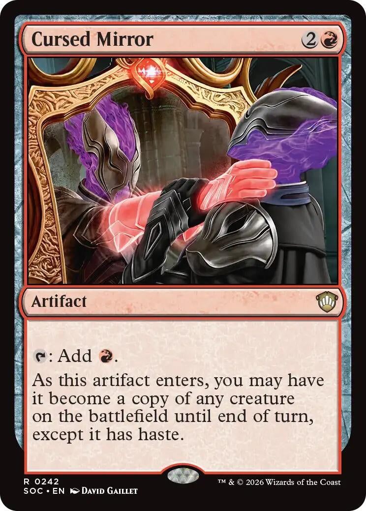 Image for Cursed Mirror (242) (SOC) - Magic: The Gathering