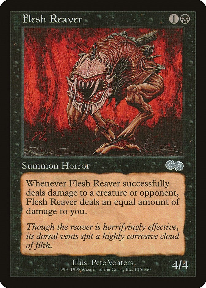 Image for Flesh Reaver (136) (USG) - Magic: The Gathering