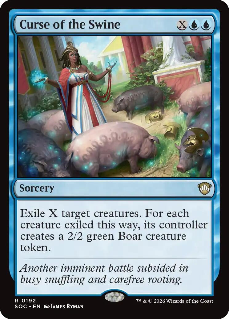 Image for Curse of the Swine (192) (SOC) - Magic: The Gathering