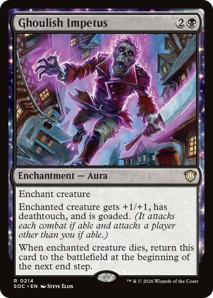 Image for Ghoulish Impetus (214) (SOC) - Magic: The Gathering