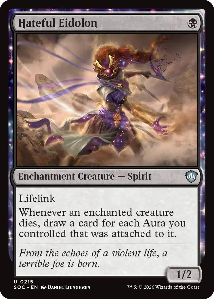 Image for Hateful Eidolon (215) (SOC) - Magic: The Gathering
