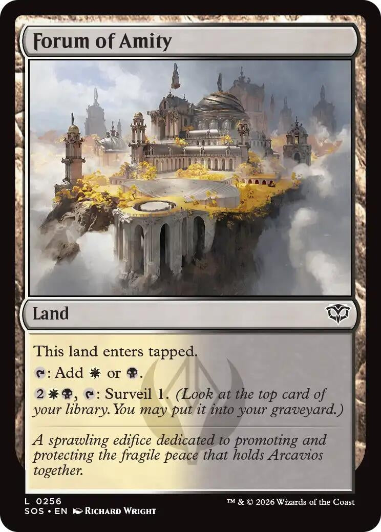 Image for Forum of Amity (256) (SOS) - Magic: The Gathering