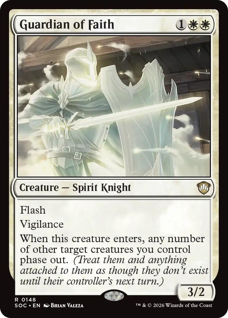 Image for Guardian of Faith (148) (SOC) - Magic: The Gathering