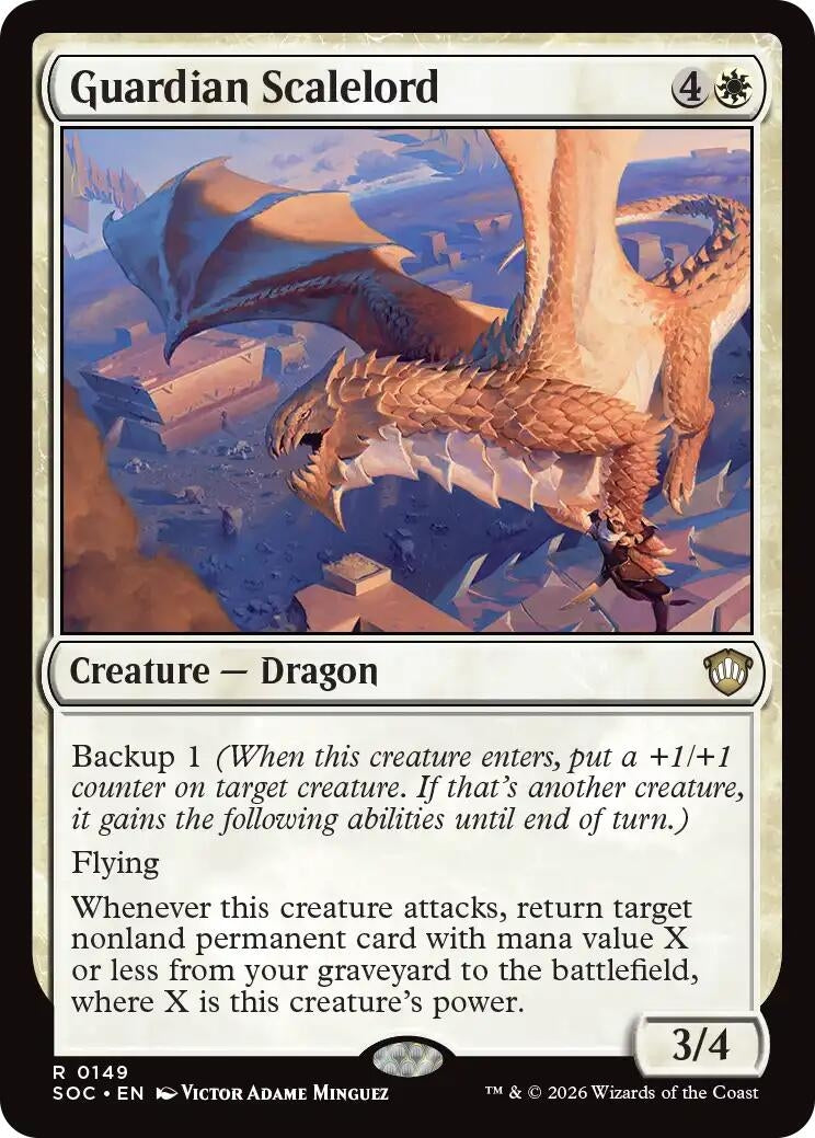 Image for Guardian Scalelord (149) (SOC) - Magic: The Gathering