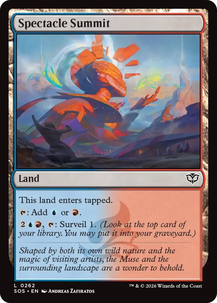 Image for Spectacle Summit (262) (SOS) - Magic: The Gathering