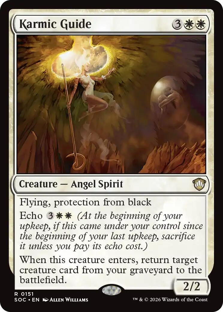 Image for Karmic Guide (151) (SOC) - Magic: The Gathering
