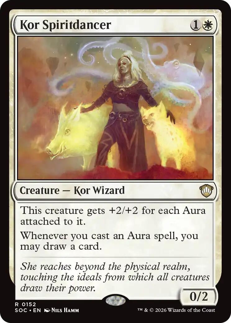 Image for Kor Spiritdancer (152) (SOC) - Magic: The Gathering