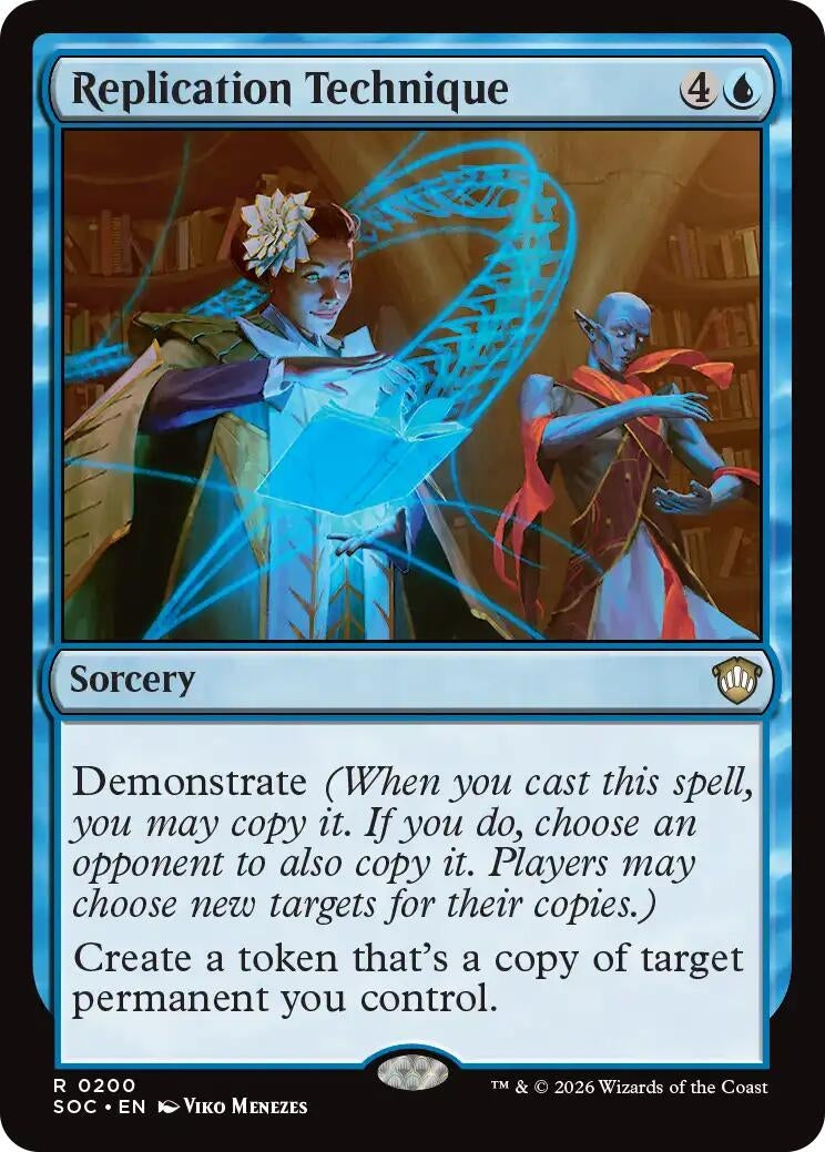 Image for Replication Technique (200) (SOC) - Magic: The Gathering