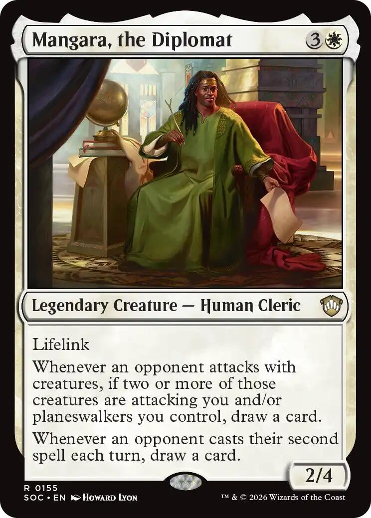 Image for Mangara, the Diplomat (155) (SOC) - Magic: The Gathering