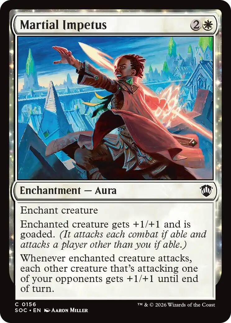 Image for Martial Impetus (156) (SOC) - Magic: The Gathering