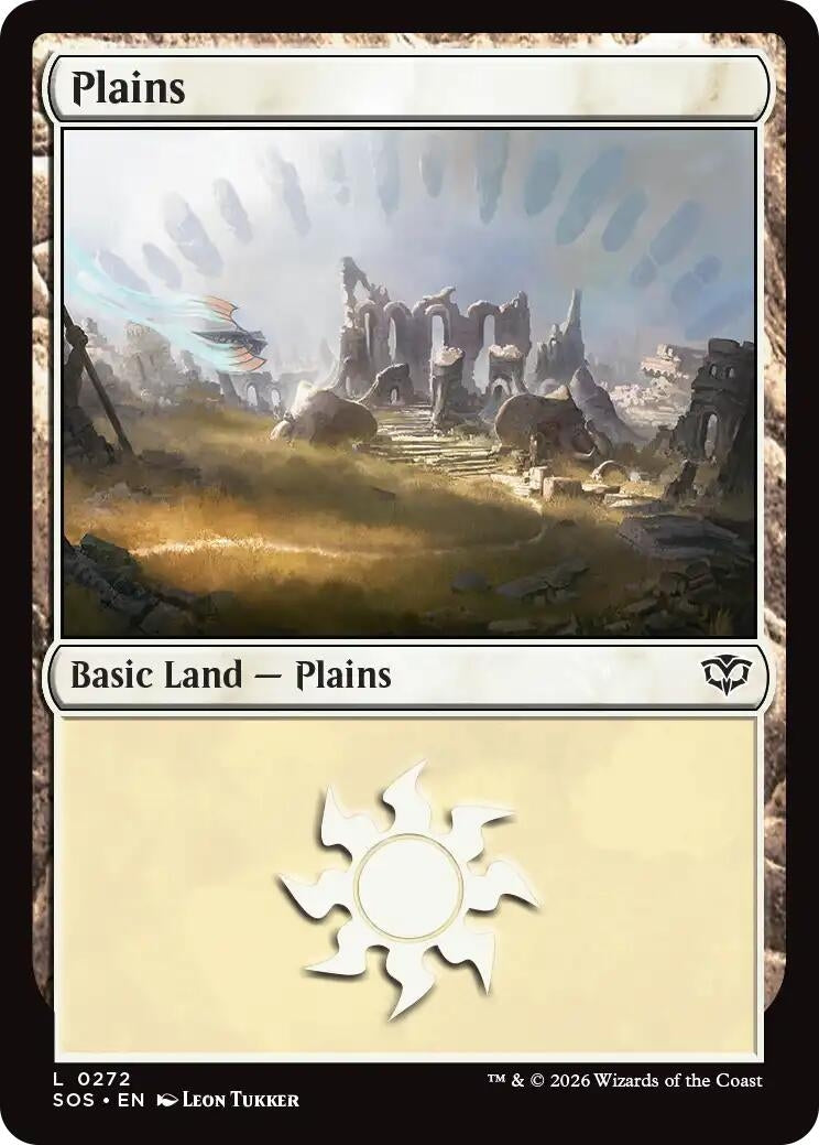 Image for Plains (0272) (272) (SOS) - Magic: The Gathering