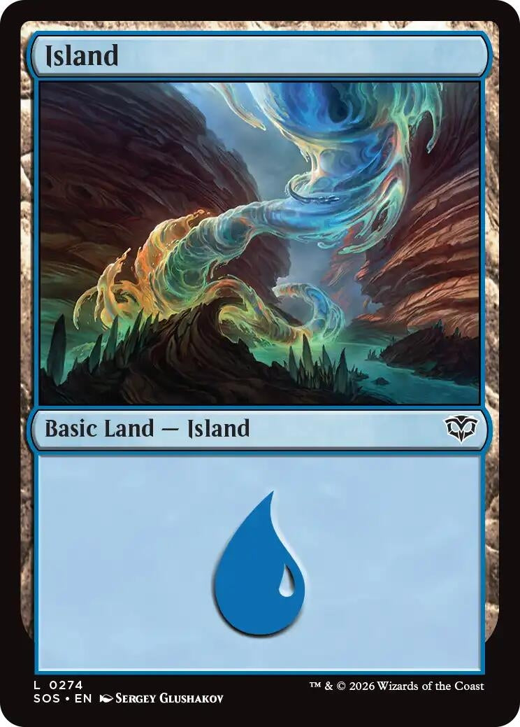 Image for Island (0274) (274) (SOS) - Magic: The Gathering