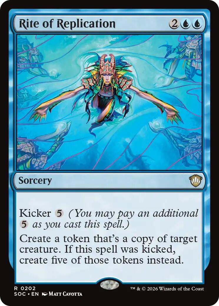 Image for Rite of Replication (202) (SOC) - Magic: The Gathering