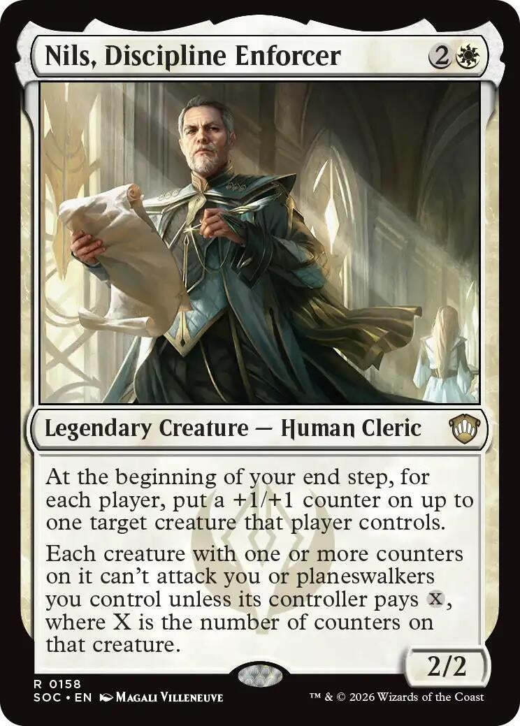 Image for Nils, Discipline Enforcer (158) (SOC) - Magic: The Gathering