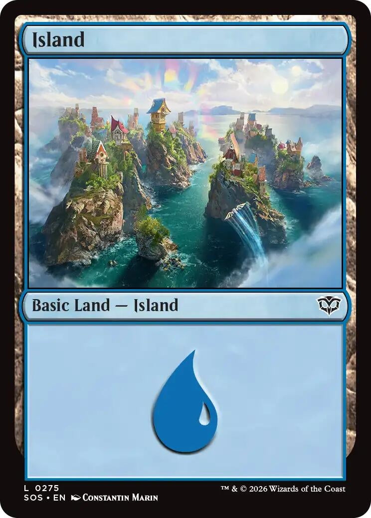 Image for Island (0275) (275) (SOS) - Magic: The Gathering