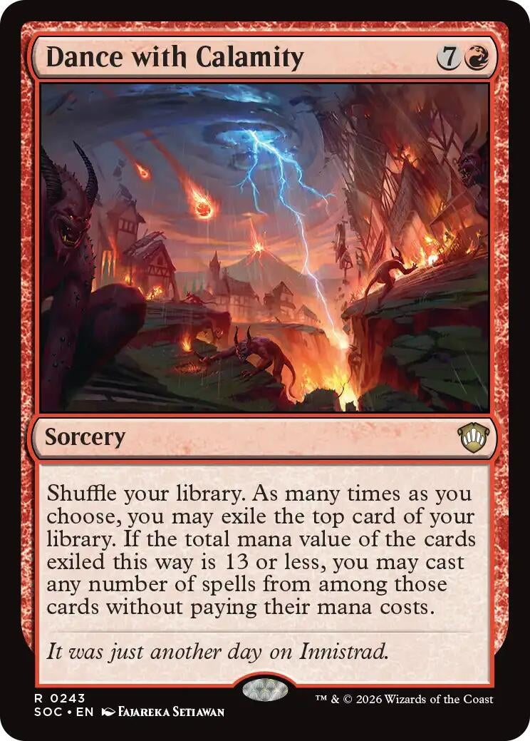 Image for Dance with Calamity (243) (SOC) - Magic: The Gathering