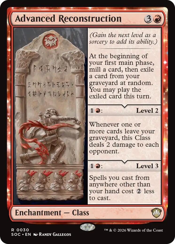 Image for Advanced Reconstruction (30) (SOC) - Magic: The Gathering