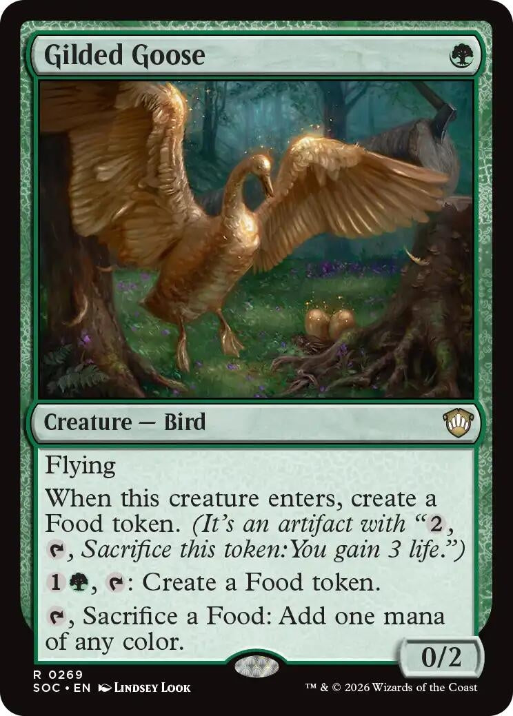 Image for Gilded Goose (269) (SOC) - Magic: The Gathering