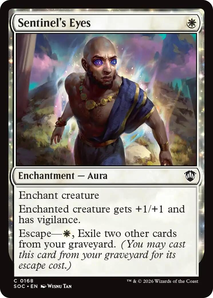 Image for Sentinel's Eyes (168) (SOC) - Magic: The Gathering
