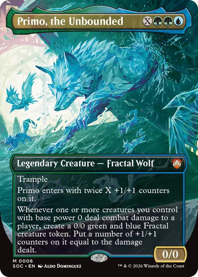 Primo, the Unbounded (Borderless) (6) (SOC)