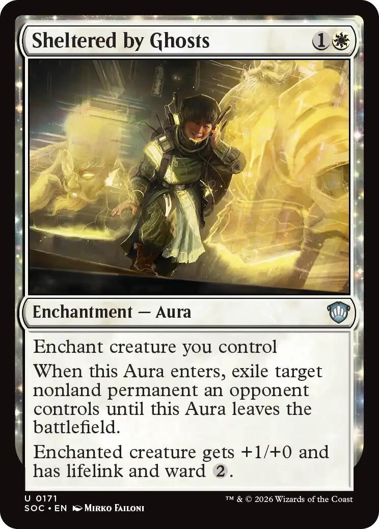 Image for Sheltered by Ghosts (171) (SOC) - Magic: The Gathering
