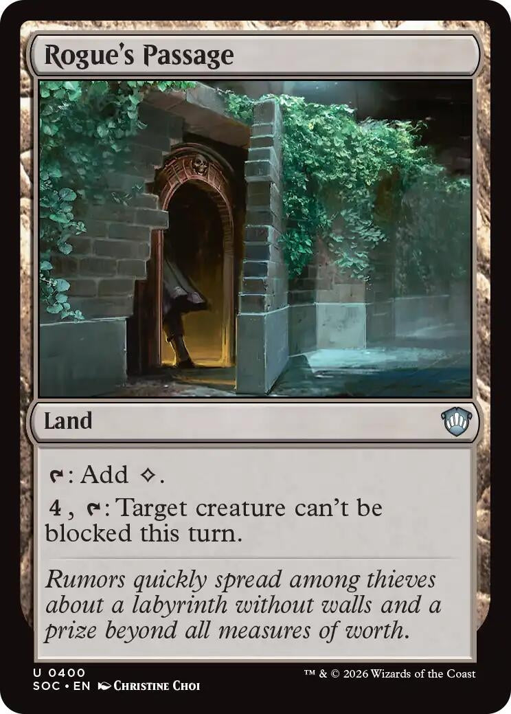 Image for Rogue's Passage (400) (SOC) - Magic: The Gathering