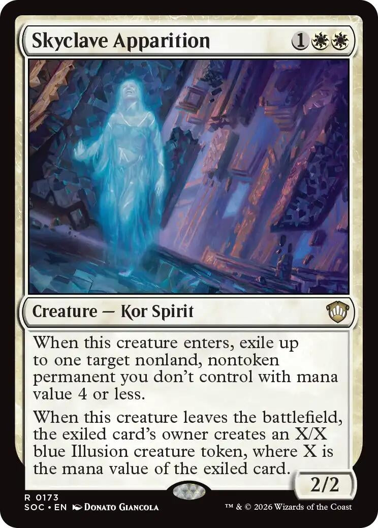 Image for Skyclave Apparition (173) (SOC) - Magic: The Gathering