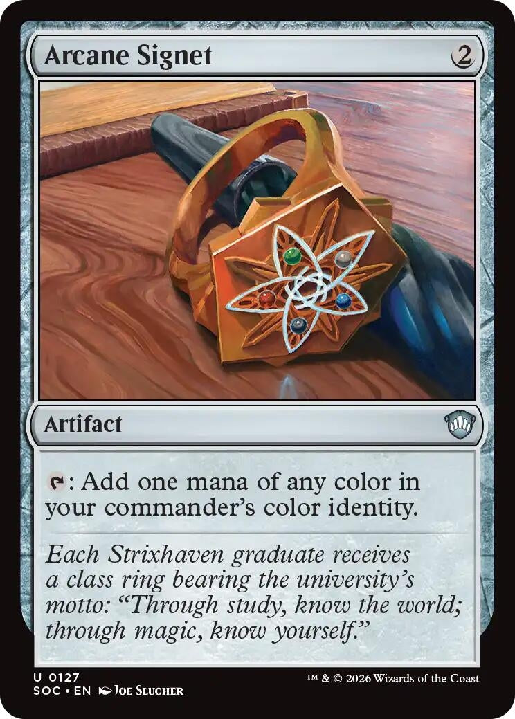 Image for Arcane Signet (127) (SOC) - Magic: The Gathering
