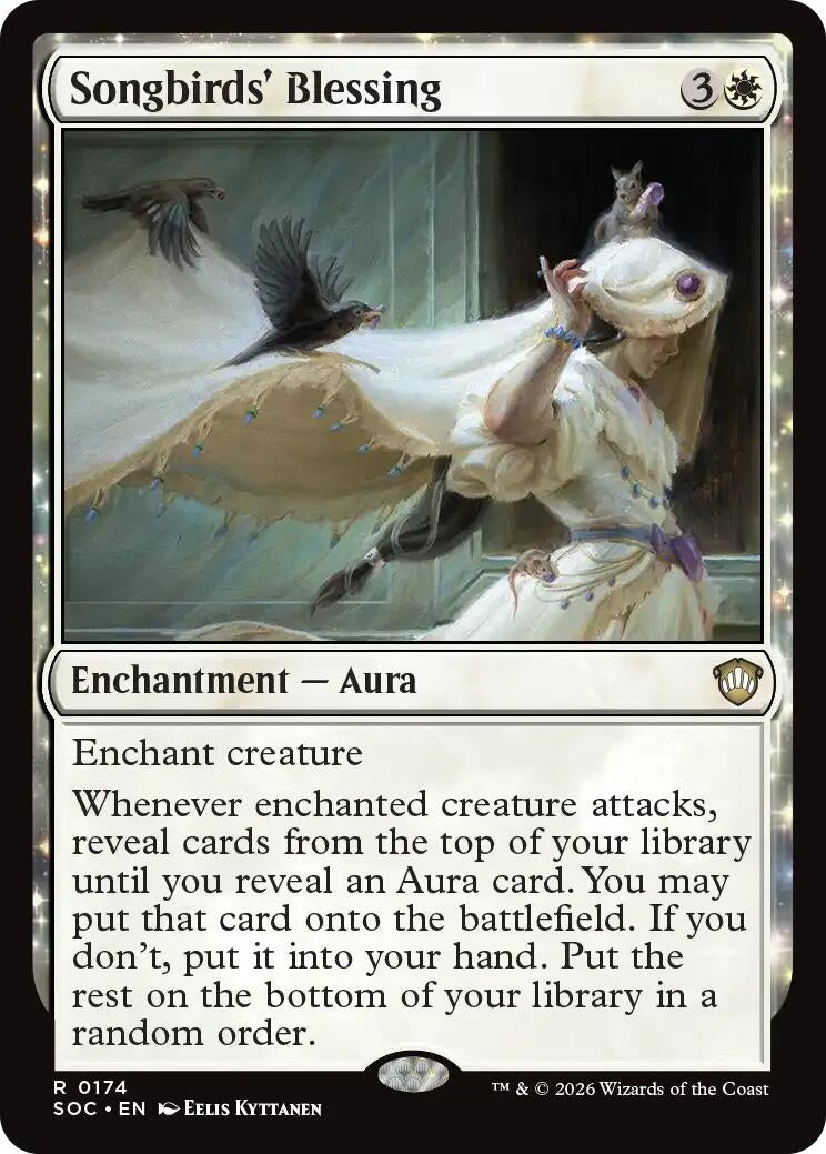 Image for Songbirds' Blessing (174) (SOC) - Magic: The Gathering