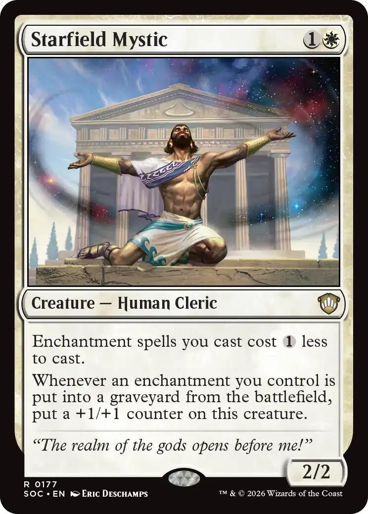 Image for Starfield Mystic (177) (SOC) - Magic: The Gathering