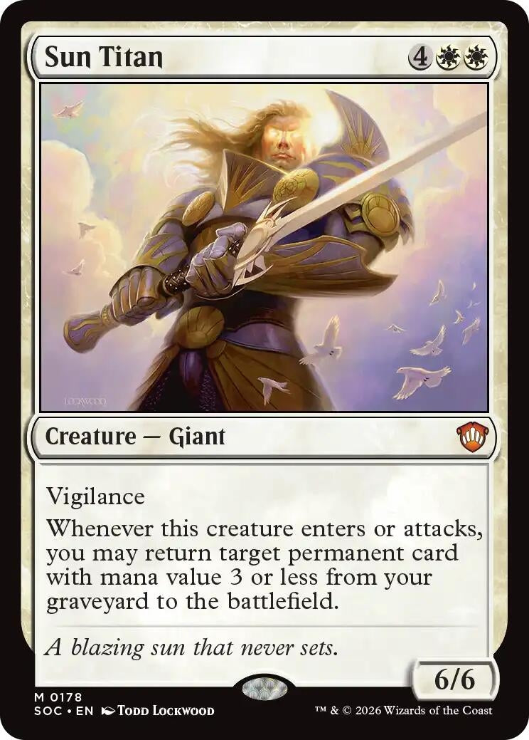 Image for Sun Titan (178) (SOC) - Magic: The Gathering