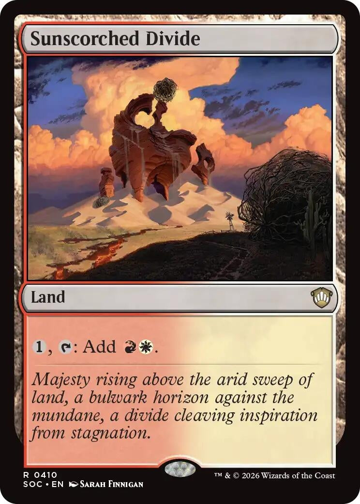 Image for Sunscorched Divide (410) (SOC) - Magic: The Gathering