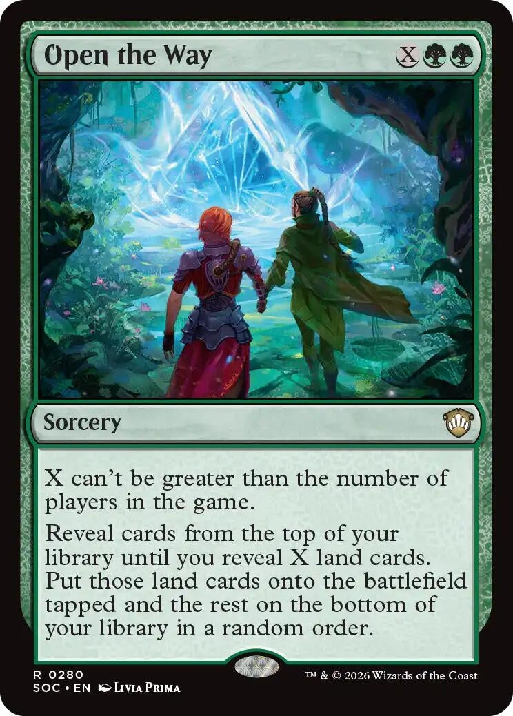 Image for Open the Way (280) (SOC) - Magic: The Gathering