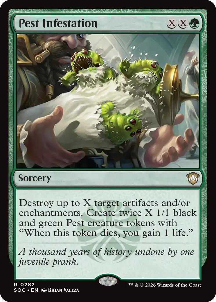 Image for Pest Infestation (282) (SOC) - Magic: The Gathering