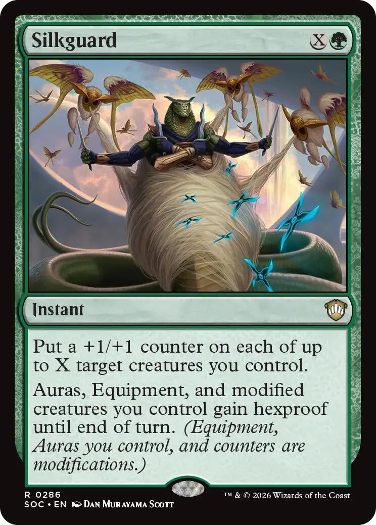 Image for Silkguard (286) (SOC) - Magic: The Gathering