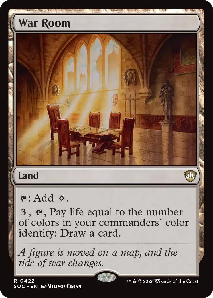 Image for War Room (422) (SOC) - Magic: The Gathering