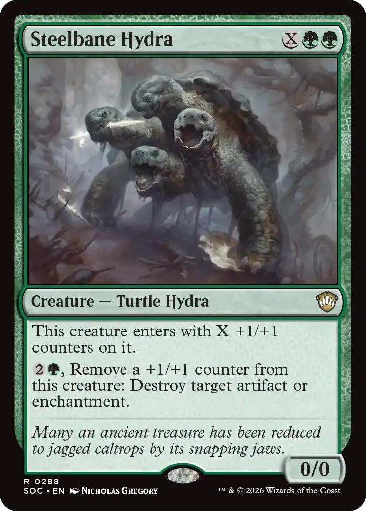 Image for Steelbane Hydra (288) (SOC) - Magic: The Gathering