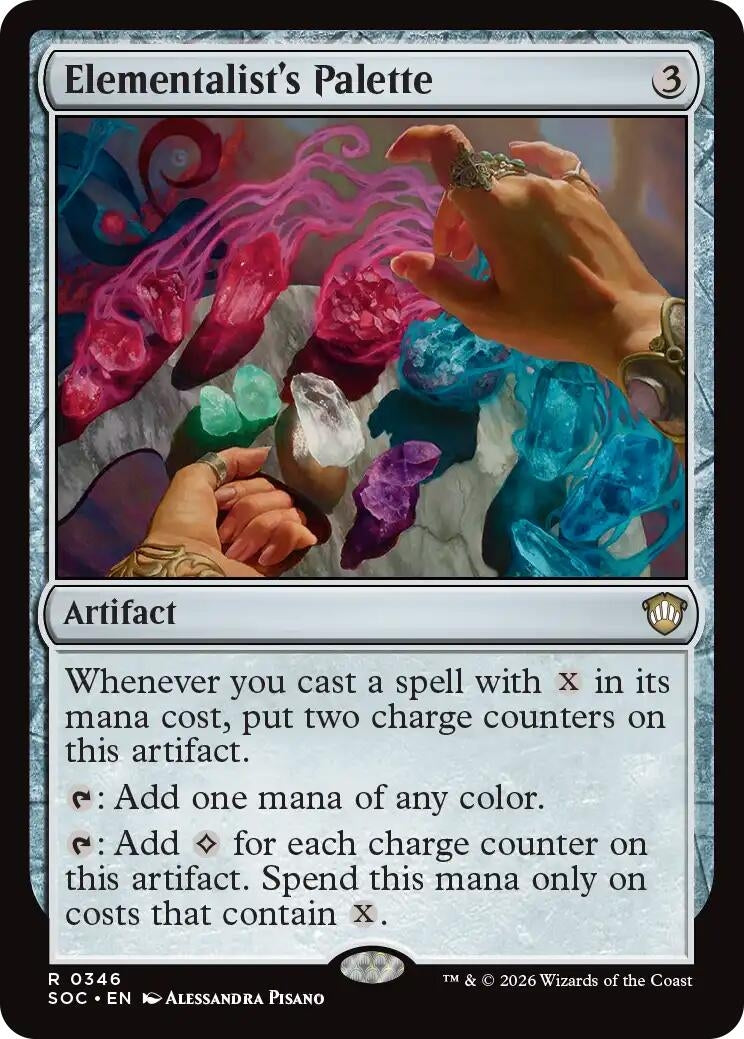 Image for Elementalist's Palette (346) (SOC) - Magic: The Gathering