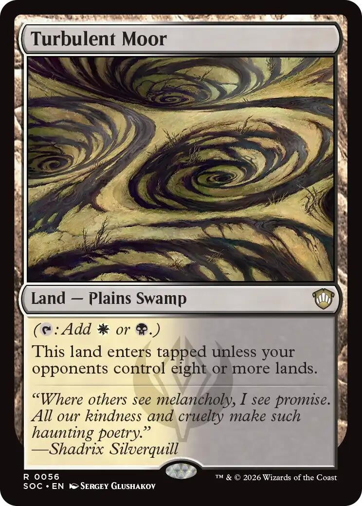Image for Turbulent Moor (56) (SOC) - Magic: The Gathering