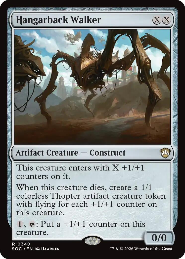 Image for Hangarback Walker (348) (SOC) - Magic: The Gathering