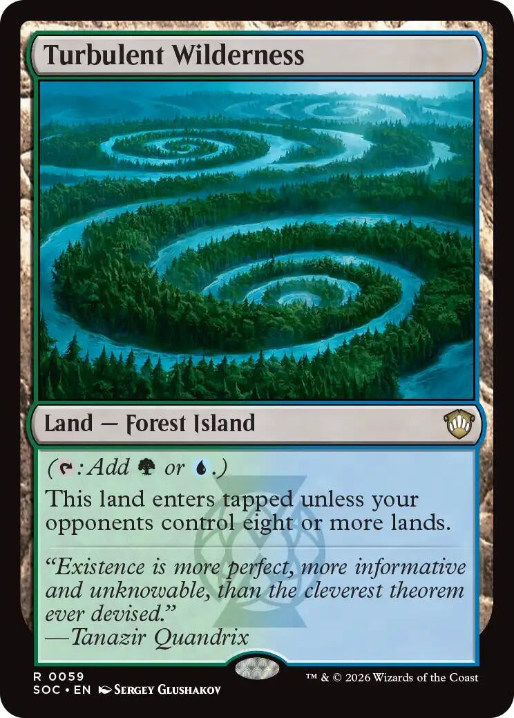 Image for Turbulent Wilderness (59) (SOC) - Magic: The Gathering