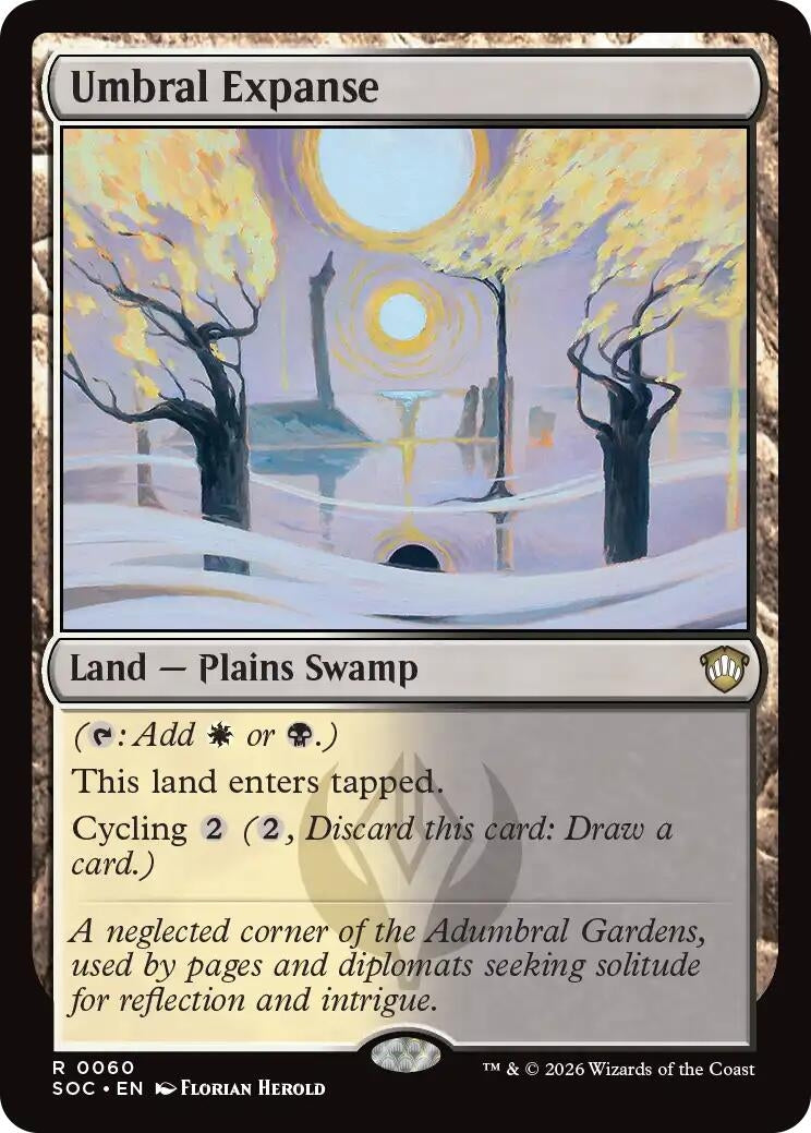 Image for Umbral Expanse (60) (SOC) - Magic: The Gathering