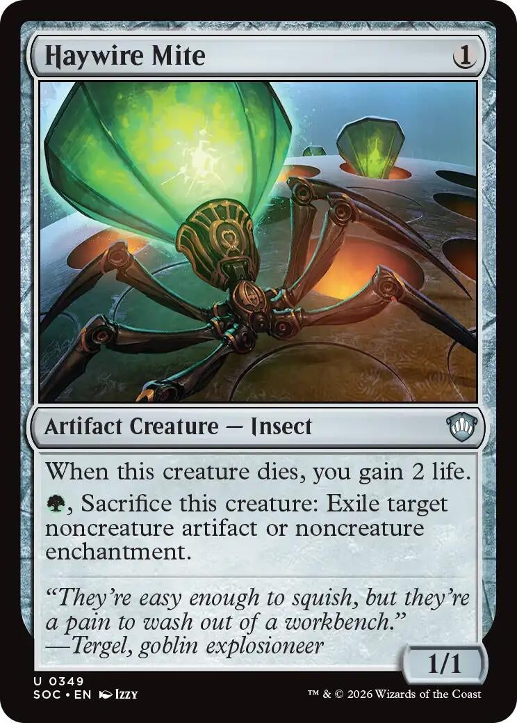 Image for Haywire Mite (349) (SOC) - Magic: The Gathering
