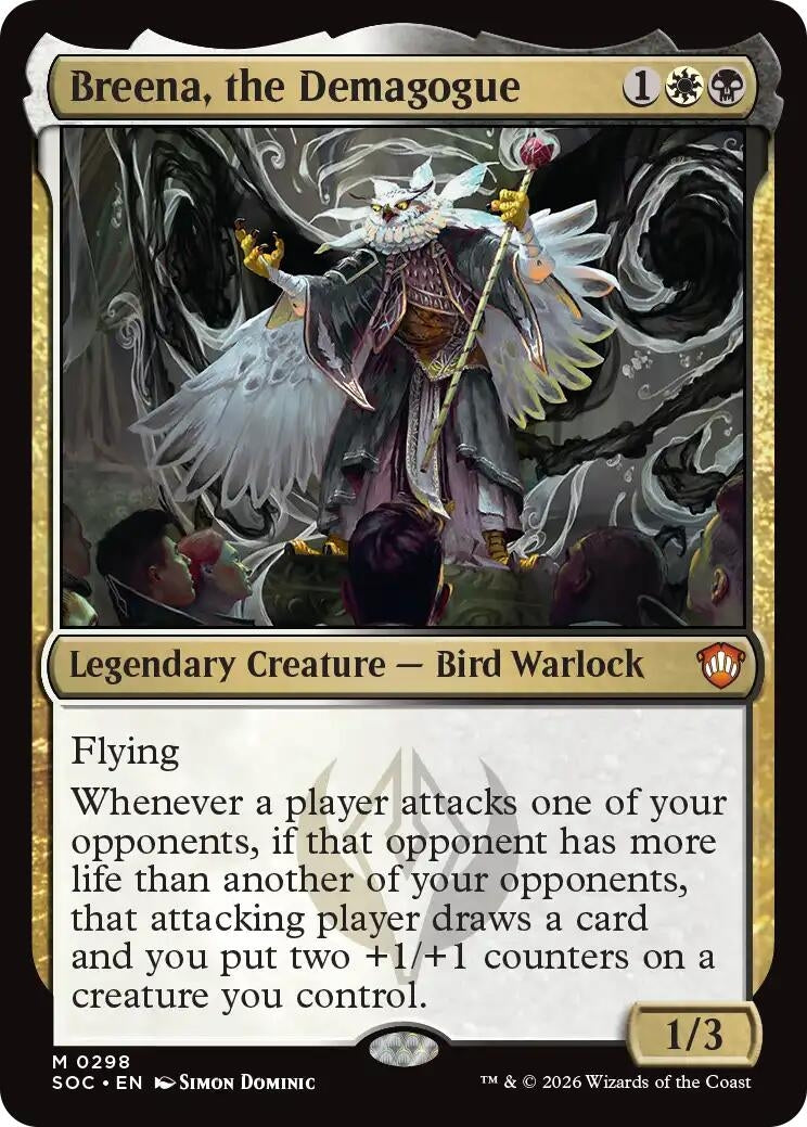Image for Breena, the Demagogue (298) (SOC) - Magic: The Gathering