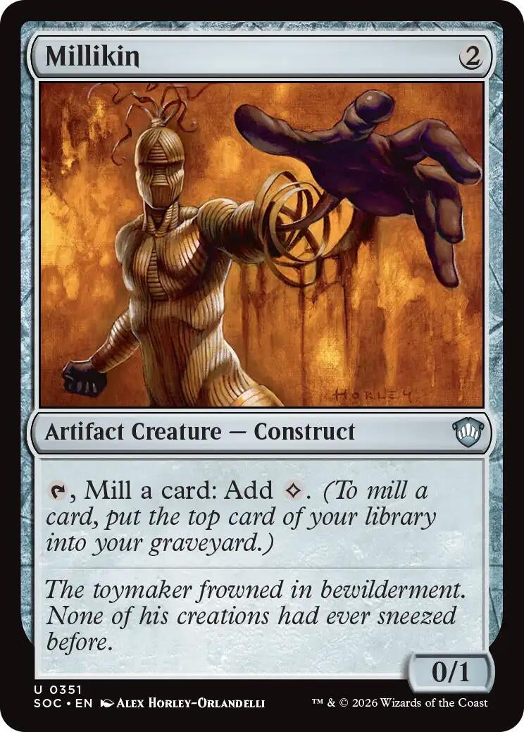 Image for Millikin (351) (SOC) - Magic: The Gathering
