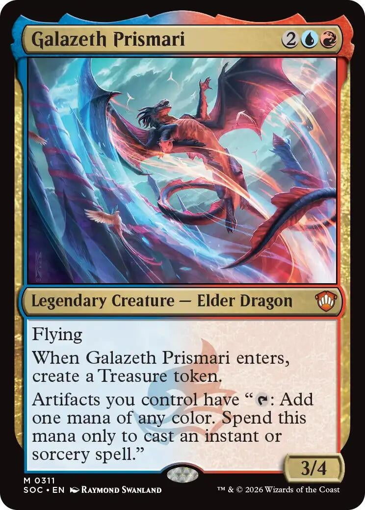 Image for Galazeth Prismari (311) (SOC) - Magic: The Gathering