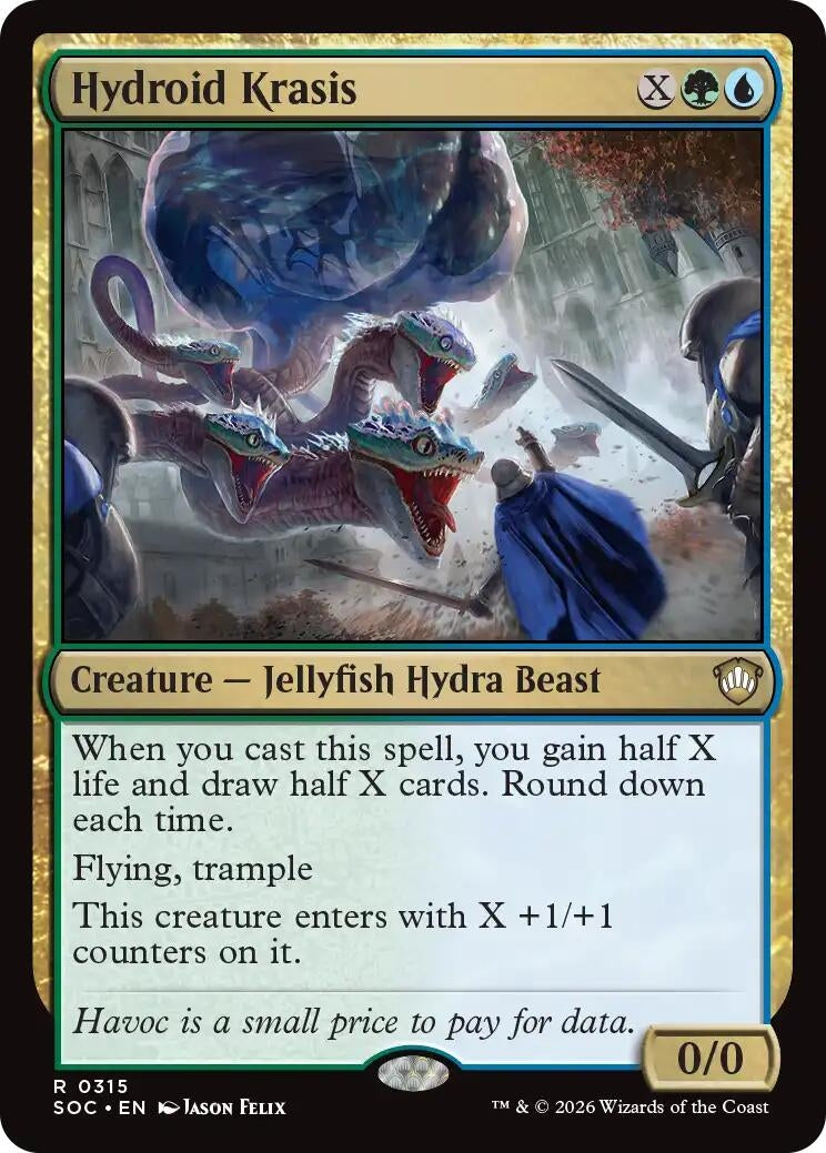 Image for Hydroid Krasis (315) (SOC) - Magic: The Gathering