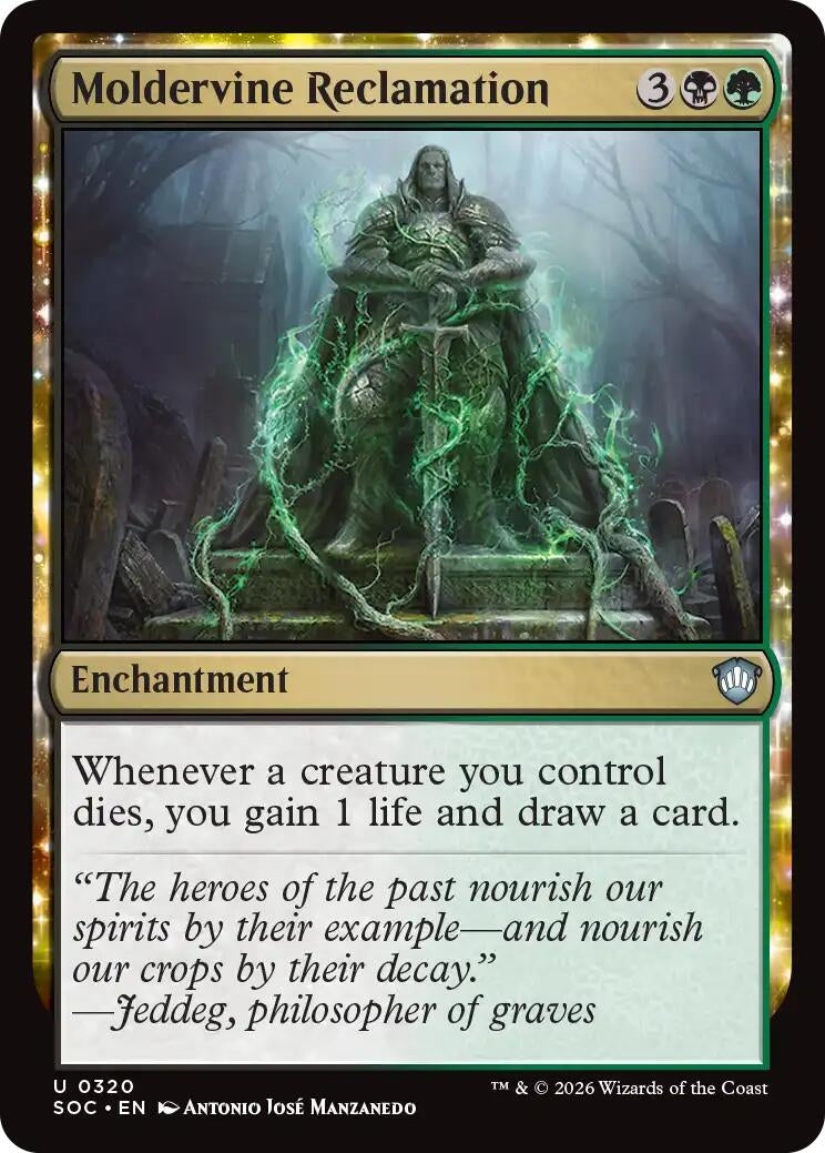 Image for Moldervine Reclamation (320) (SOC) - Magic: The Gathering